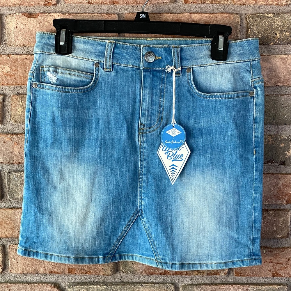 Women’s Blue Denim Skirt